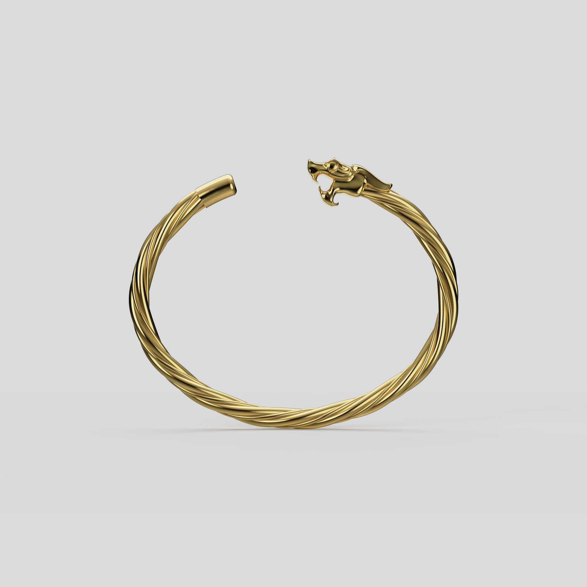 Sculpted Dragon bracelet One Motif