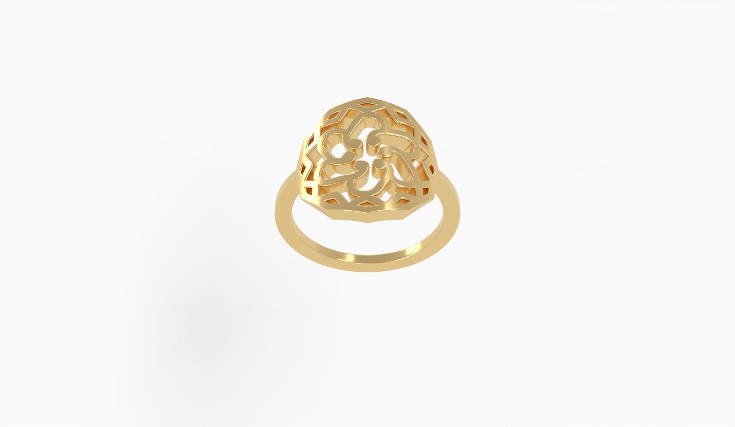 Capablanca 18K Yellow Gold Jewelry Faces of Love Six Enchanted New York