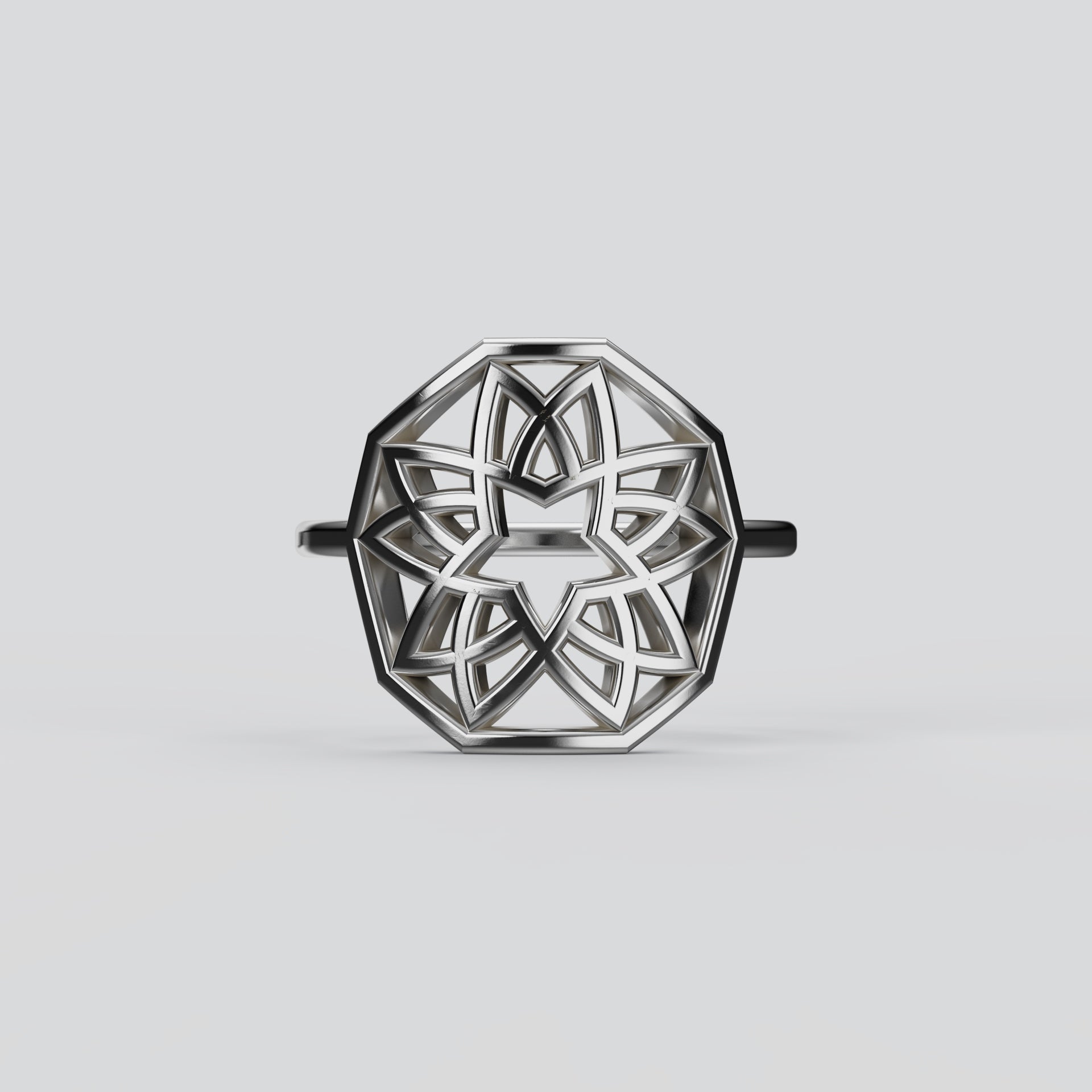Faces of Love ring Five Classic