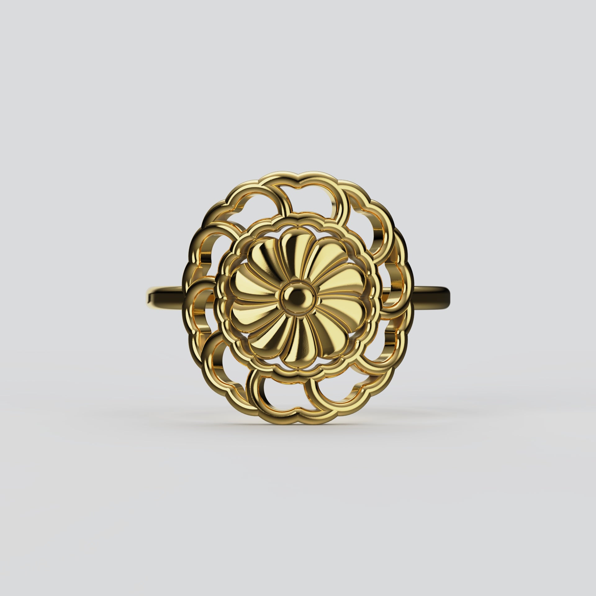 Faces of Love ring Ten Enchanted