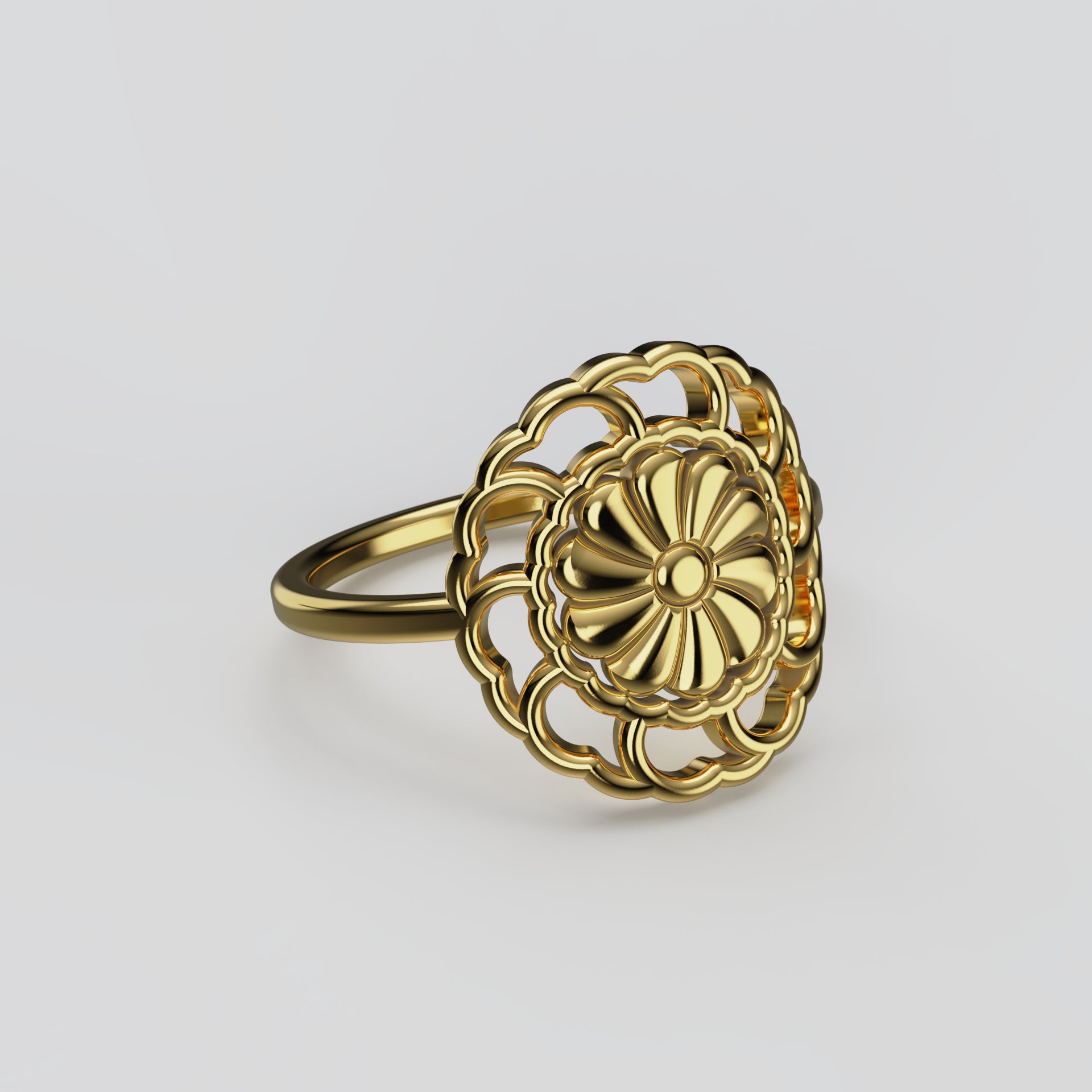 Faces of Love ring Ten Enchanted