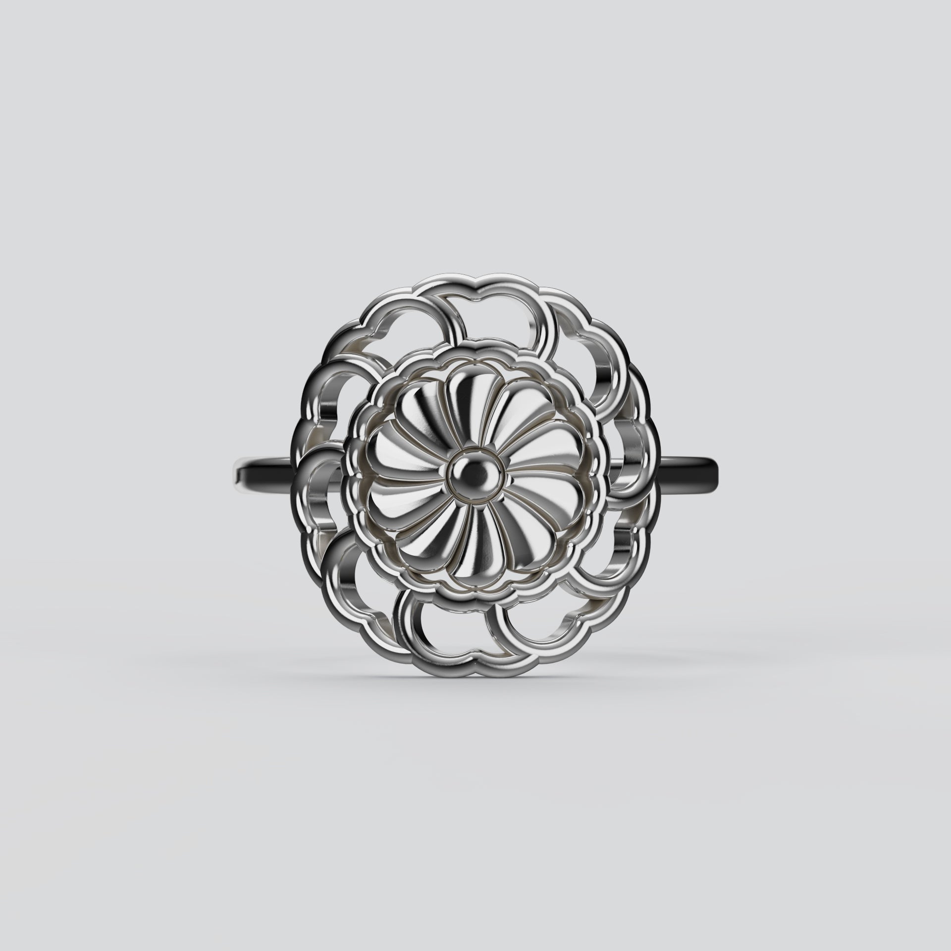Faces of Love ring Ten Enchanted