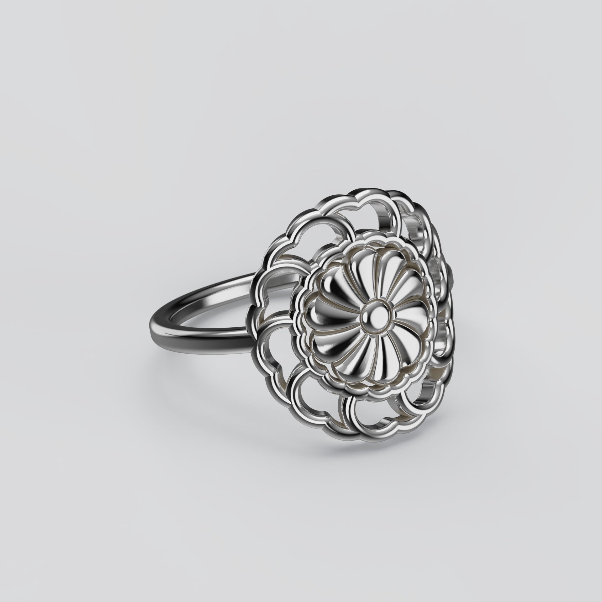Faces of Love ring Ten Enchanted