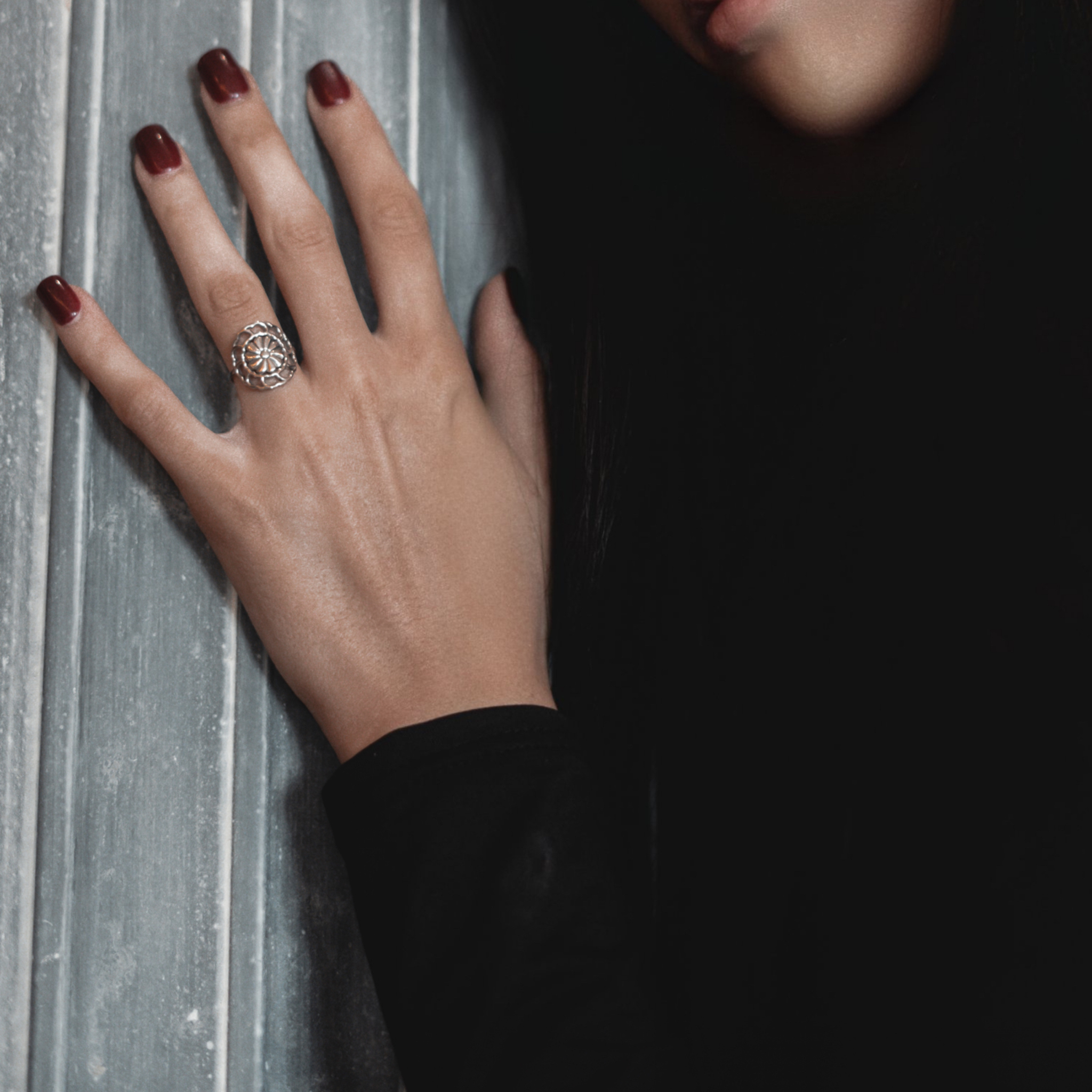 Faces of Love ring Five Classic