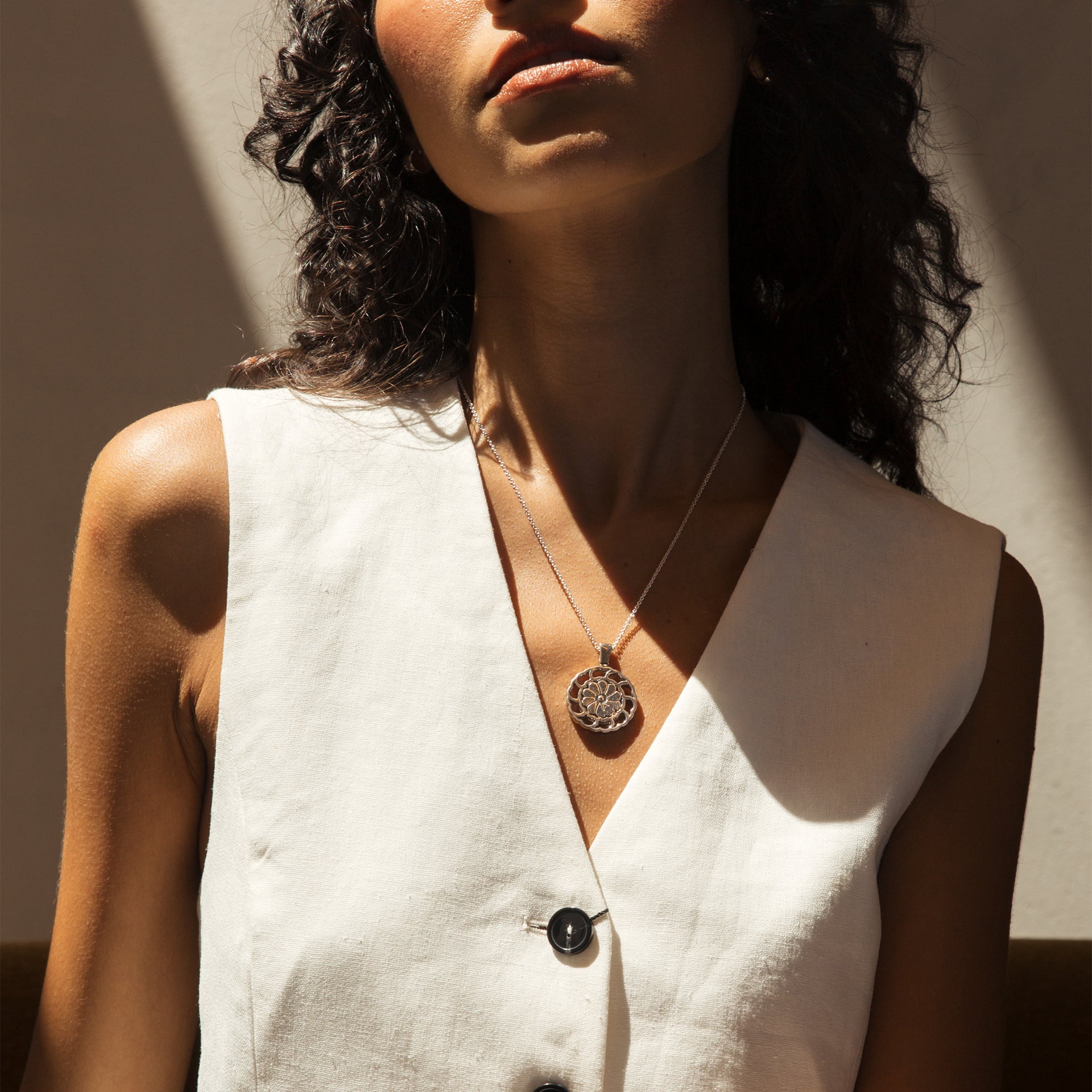 Faces of Love pendant Ten Enchanted, medium model