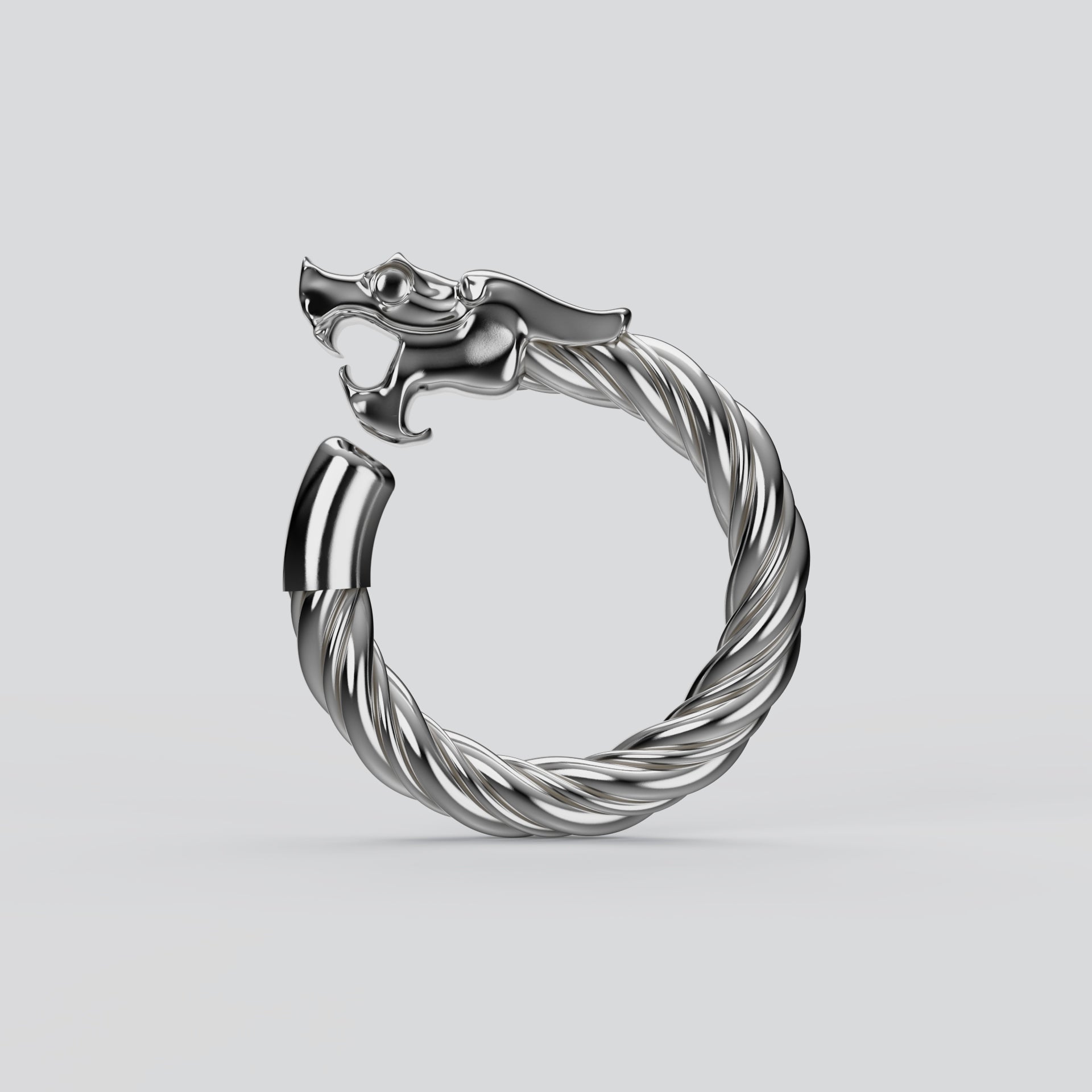 Sculpted Dragon ring One Motif