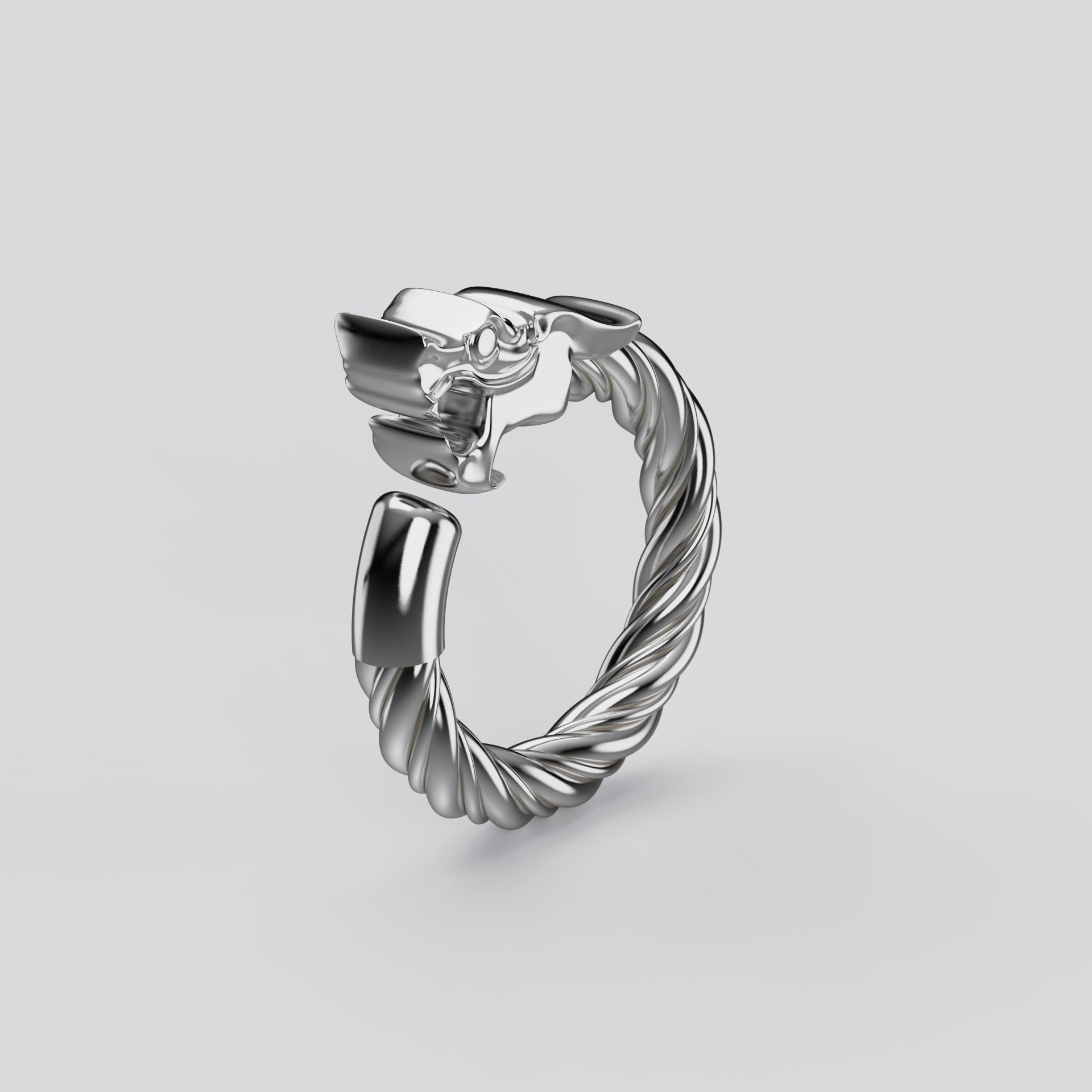 Sculpted Dragon ring One Motif