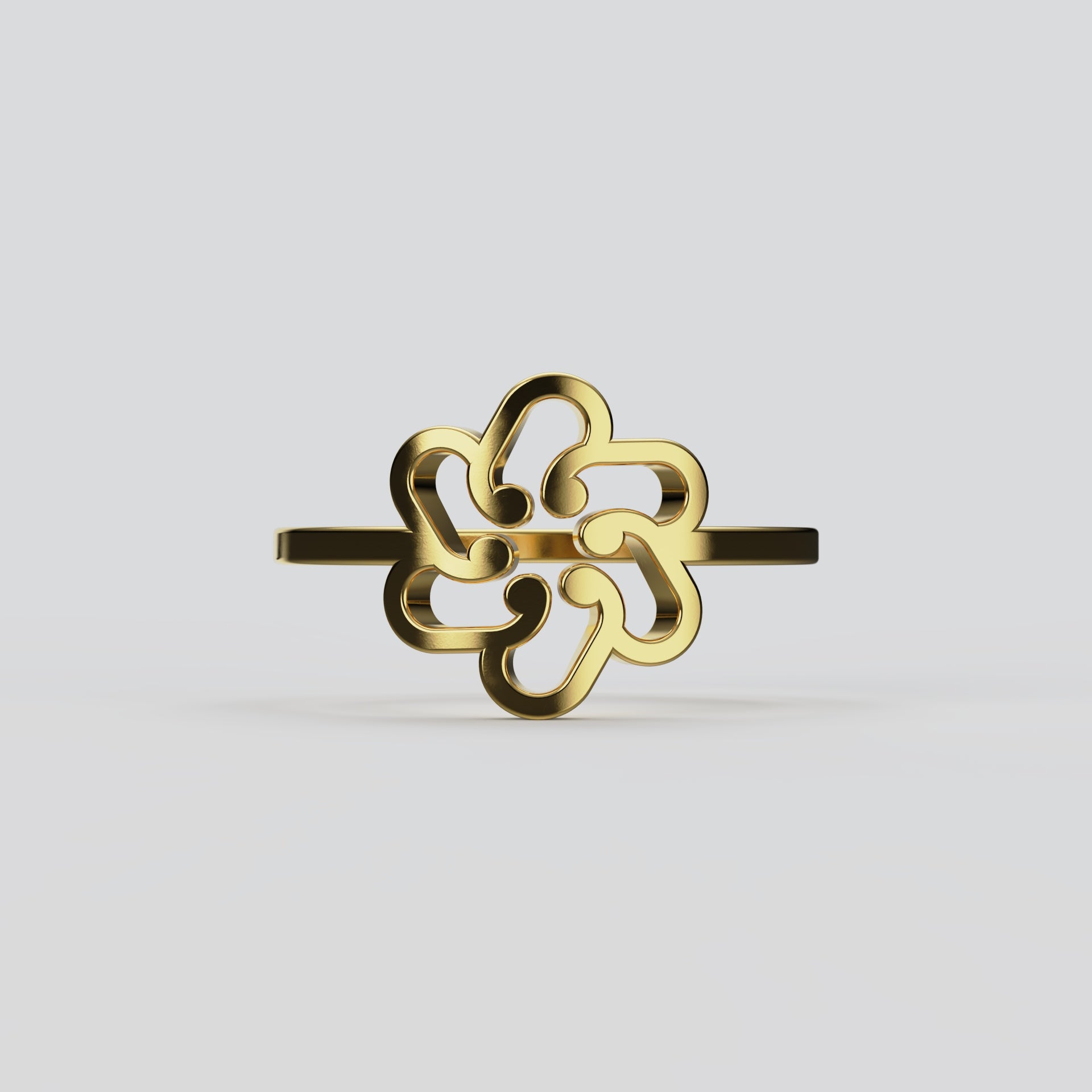 Faces of Love ring Six Classic